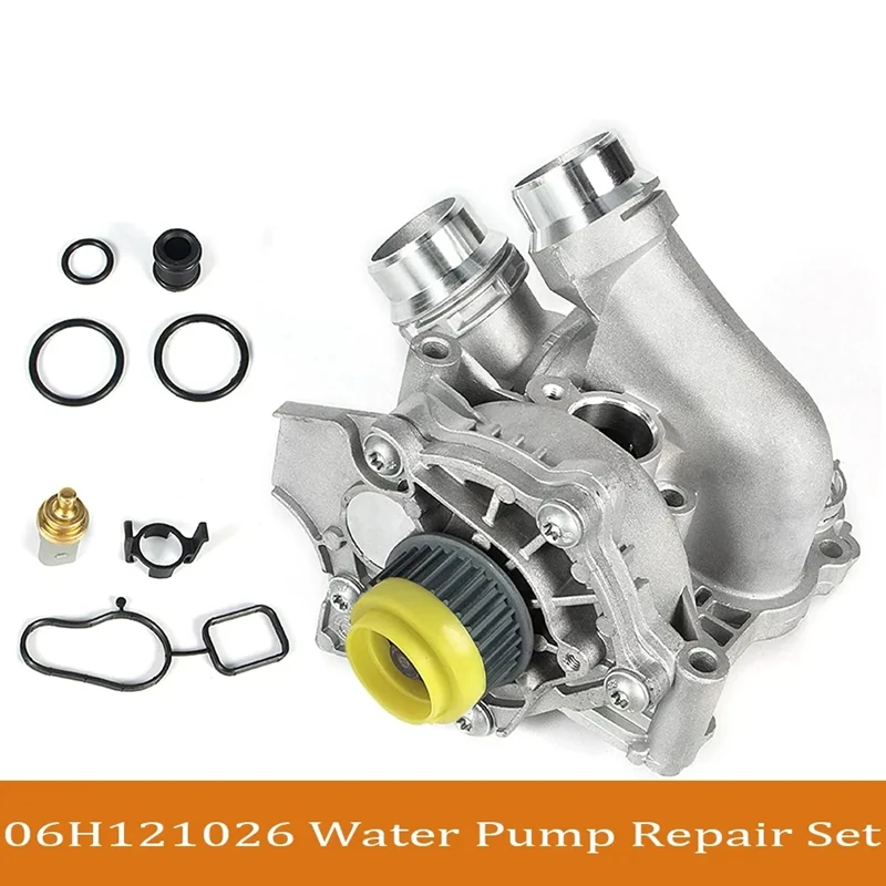 

Engine Cooling System Water Pump Assembly Parts For VW 1.8T 2.0 TFSI For VW Golf Jetta Water Pump 06H121026AB 06H121026T