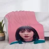 Star Blanket Squid Game Luxury Cover Fluffy Soft Blankets & Throws Plaid Throw Sofa Knee Microfiber H Anime Child Cute Home 4