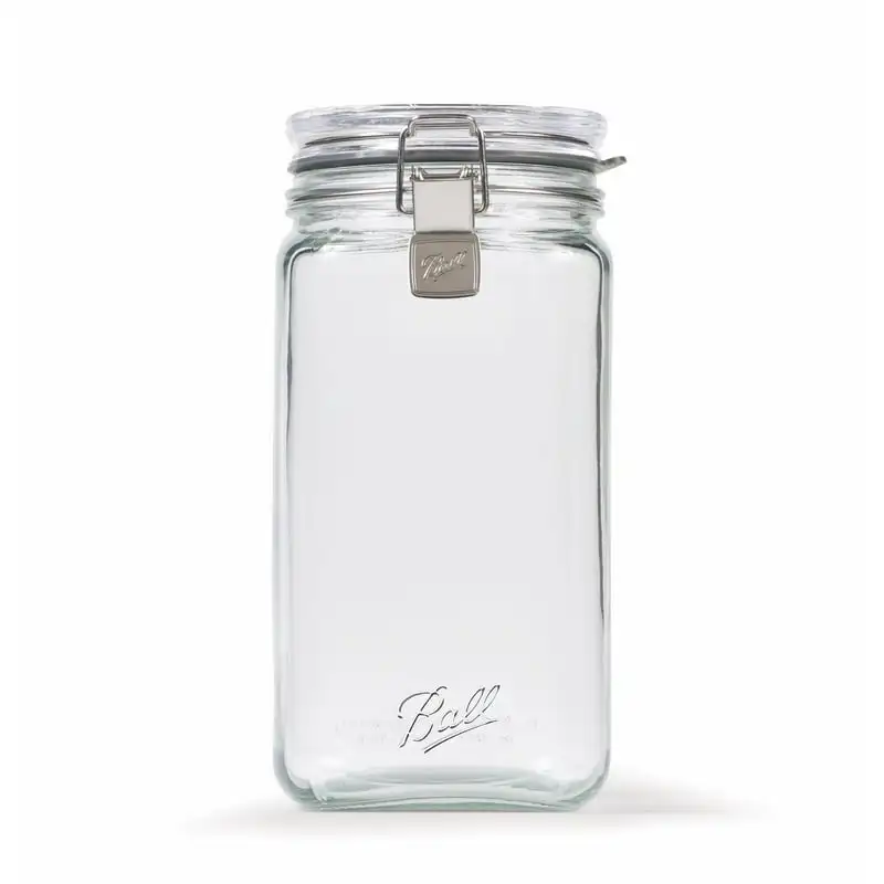 

Jar, Glass Storage Jar, Half Gallon