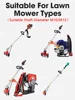 M10/M14 Weeding Head Grass Remover Tool Attachment 2 in 1 Weeding Wheels Weeder Accessories 2 Claws /4 Claws Weeding Wheel Head 5