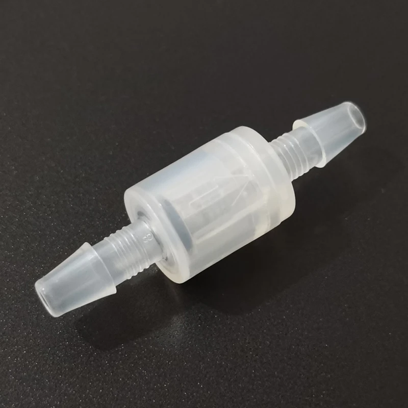 Valvole Di Ritegno Unidirezionali 1/4" | Confezione Da 10 Pezzi | Per Carburante, Olio, Aria, Liquidi | Materiale PP/PE | Temperatura Di Esercizio -40°C A +160°C