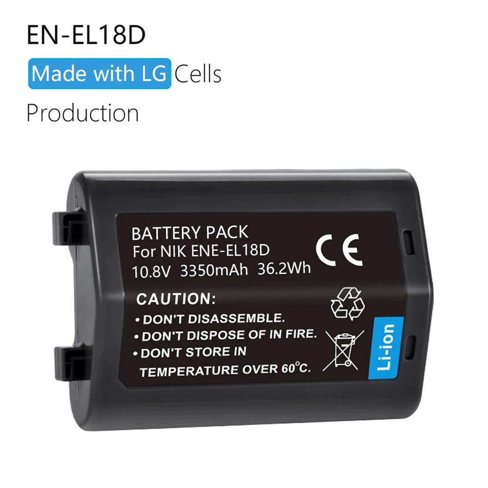 Nikon EN-EL18c Batteria Originale per D4 D4s D5 - Reset Digitale
