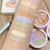 XIXI Pure Holding Makeup Three Color Concealer Spot Acne Print Repair Foundation Dark circles are not easy to stick powder 4