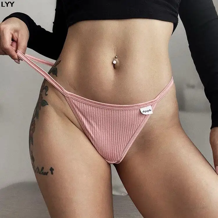 

Custom Thong Panties With Name Delicate Cotton Underwear Customize Letters For Sexy Lady Women DIY Body Jewelry Christmas Gifts