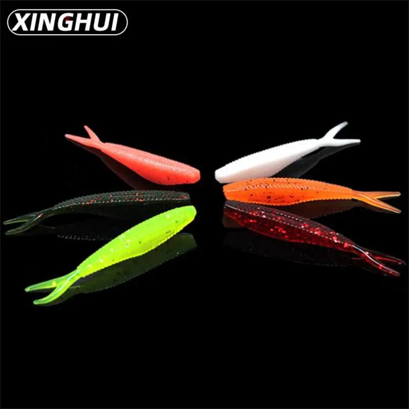 20/10/1PCS Fishing Lures Simulation Soft Lures Perch Bionic Fork Tail