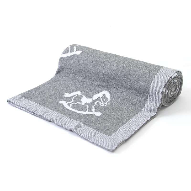Baby Blankets All Seasons Comfortable Newborn Boys Girls Cotton Stroller Bassinet Swaddle Wrap Sleep Covers Stuff 100*80cm Mats 2