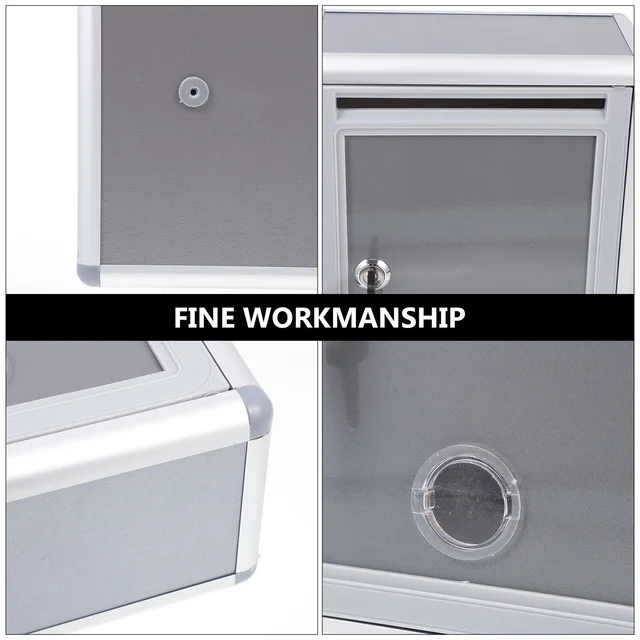 Javaslat Box Betű Fém Postafiók Irodája Panaszra Zárható Kártyák Posta - Image 4