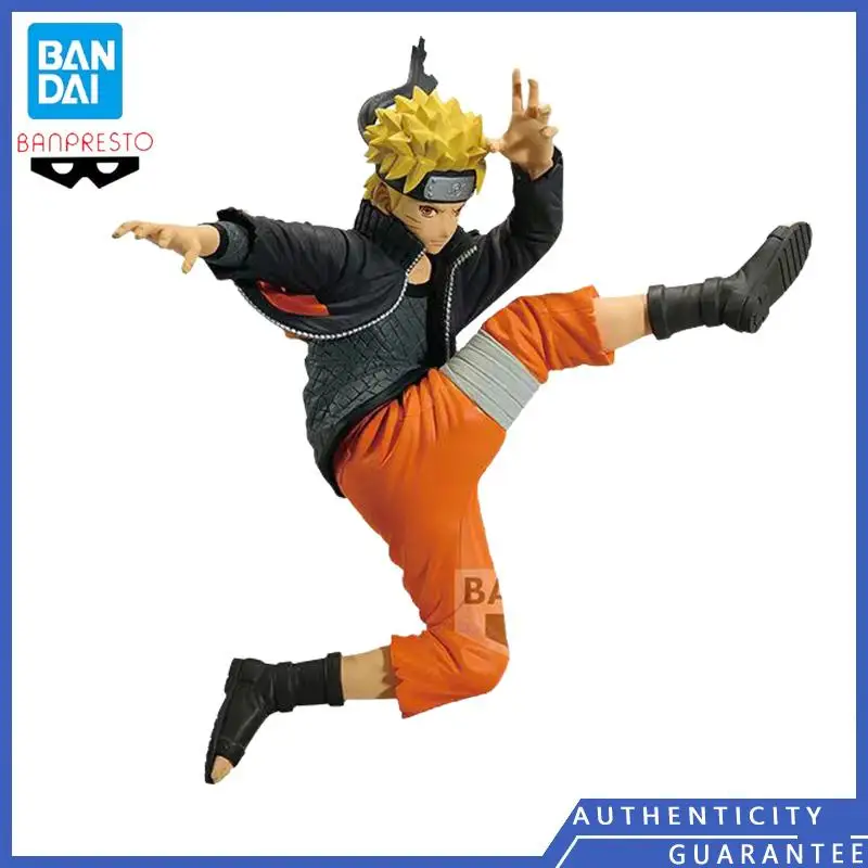 

[In stock] Bandai New BANPRESTO Vibration Stars Uzumaki Naruto vol4 Garage Kit Anime Cartoon Figure Model Chidren Toys