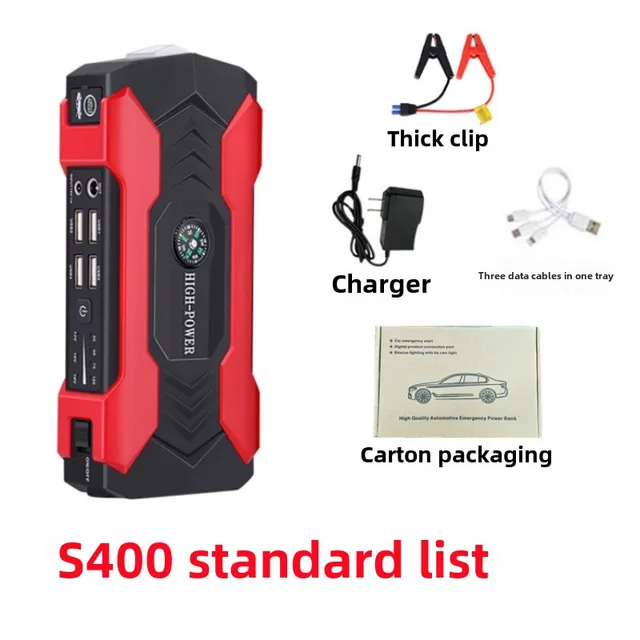 Multifunctional Vehicle Emergency Starting Power Supply, Power Loss Battery and Power Treasure, Vehicle Emergency Starter 4