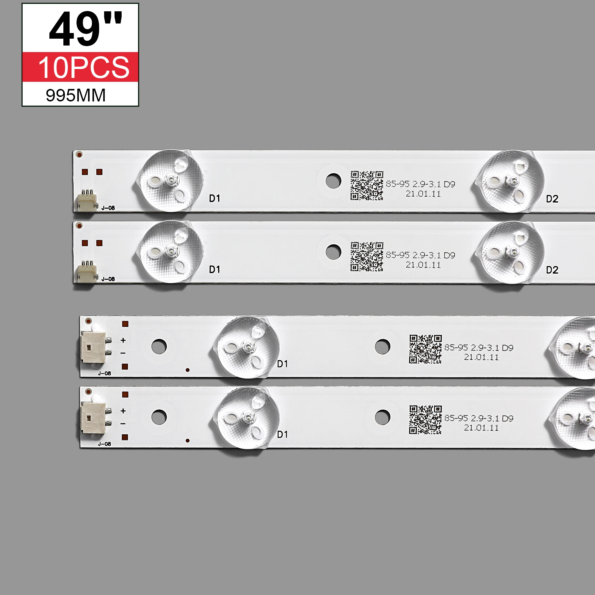 10 PCS LED Ʈ LED49C1000n 49D1000/C1000 LB-C490F13-E2-L-G1-LD1 LD2 SE1 SE2 RF-AC490E30-0601R-01 0601L 12 