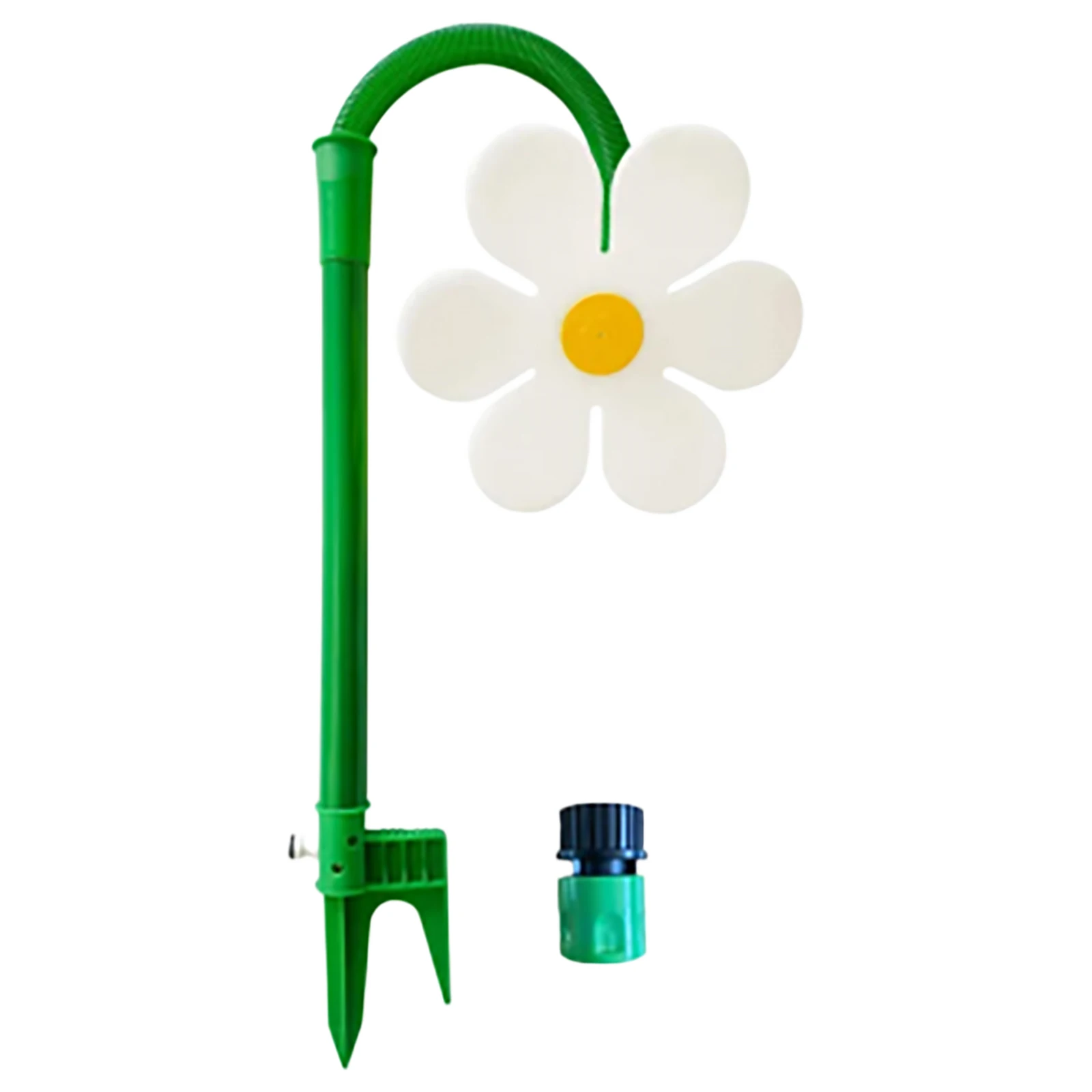 Funny Sun Flower Dancing Daisy Lawn Sprinkler 360 Degree Rotating Garden Sprinklers for Yard Watering Dogs Playing