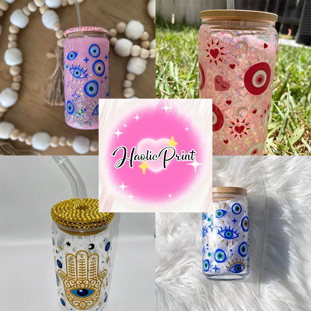 Butterfly Flower UV DTF Cups Wrap Sticker DIY Label Waterproof Print