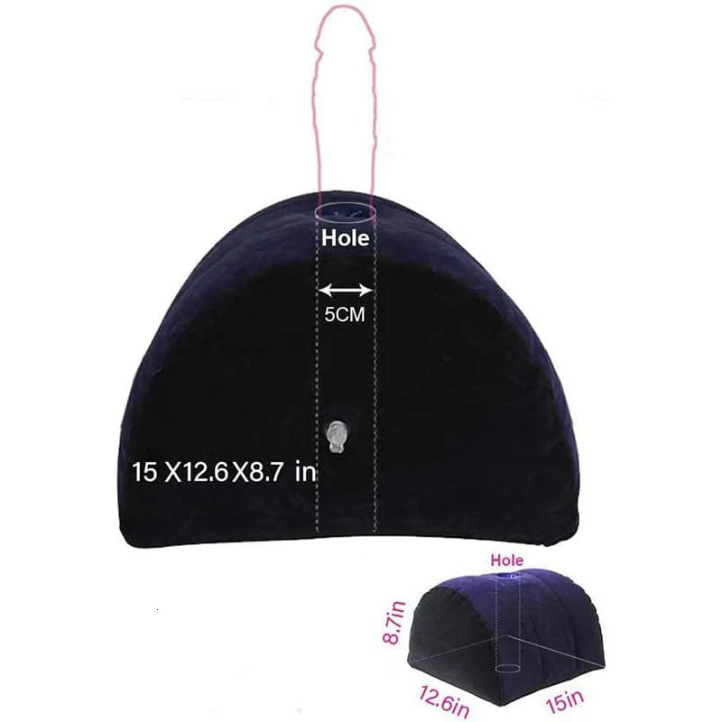 Pillow For Sex BDSM G Spot Sex Toys Sexual Wedge Sexuality Cushion Dildo Couple Inflatable Sofa Bed Mattress Air Games Adults 3