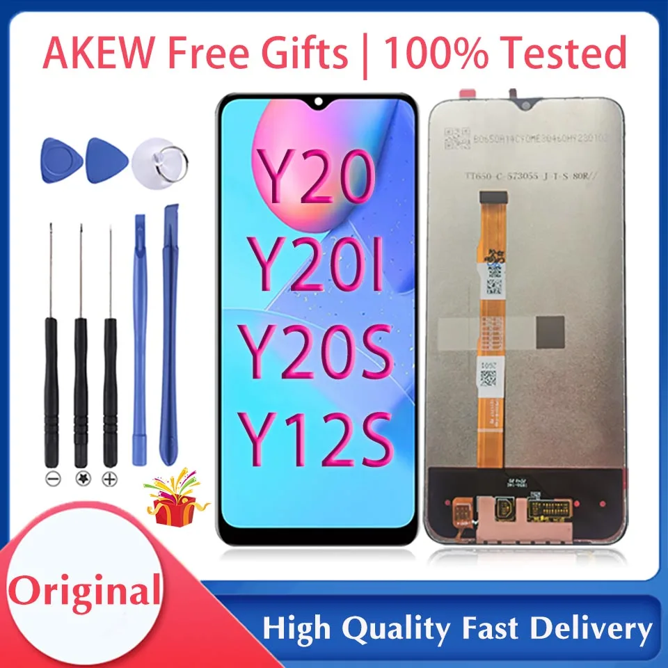 DISPLAY LCD TOUCH SCREEN PER VIVO Y20A Y11S V2052 V2054 V2070 - Foto 12