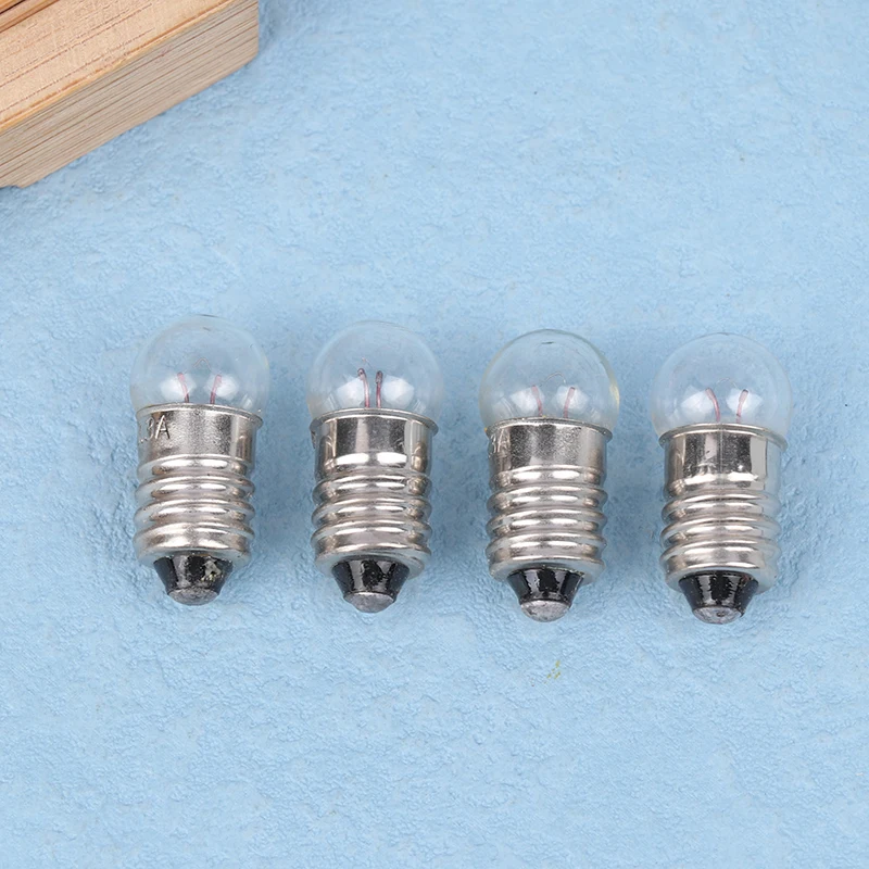 미니어처 라운드 소형 라이트 캐논, 학생 물리 실험 손전등, 소형 전구 구슬, 25 개, 1.5V, 3.8V