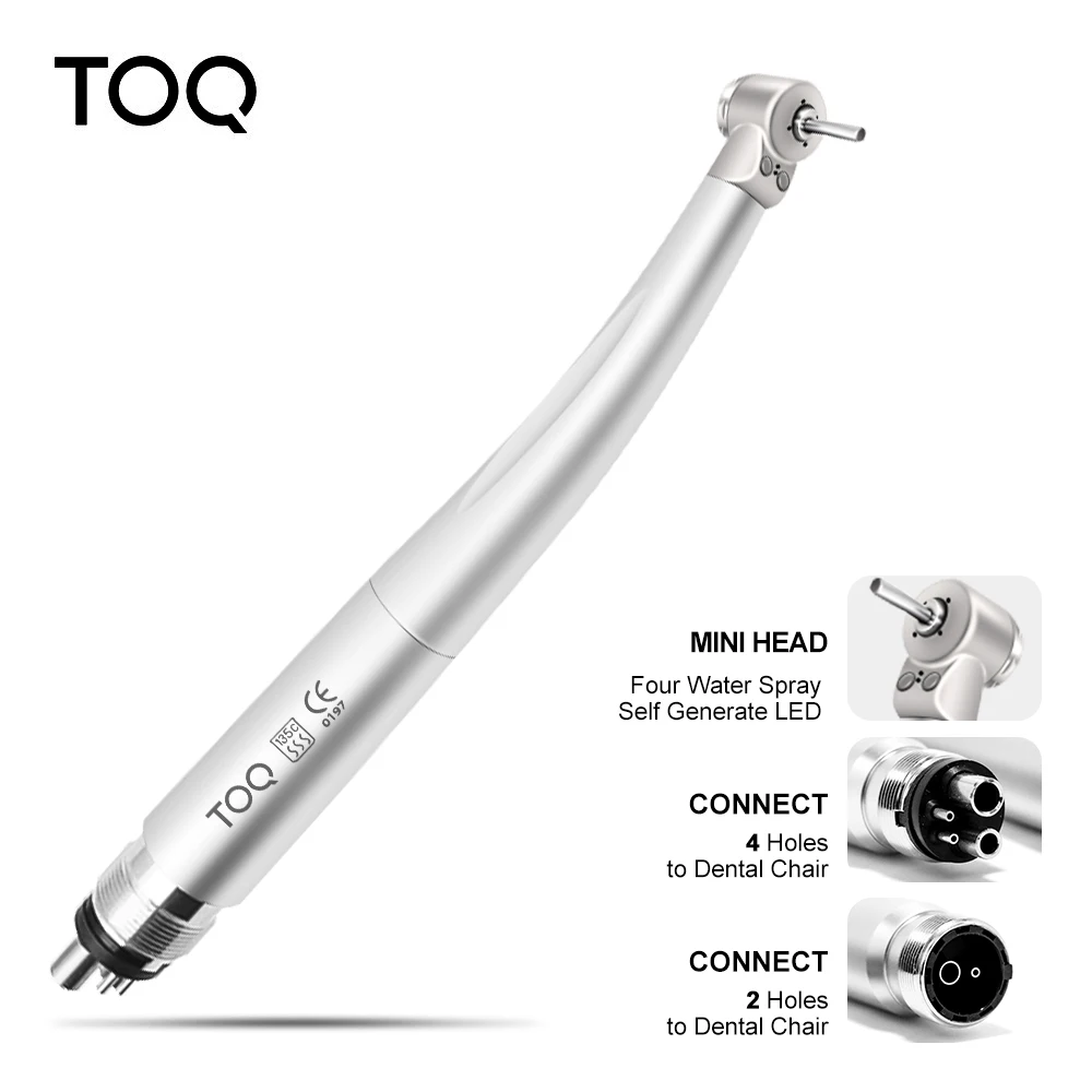 2led 3 Water Spray Mini Children Handpiece Rotor Ceramic Bearing