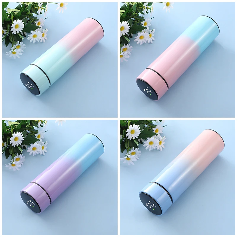 Intelligent Stainless Steel Thermos Temperature Display Smart Water Bottle Vacuum Flasks Thermoses Christmas Gifts Coffee Cup