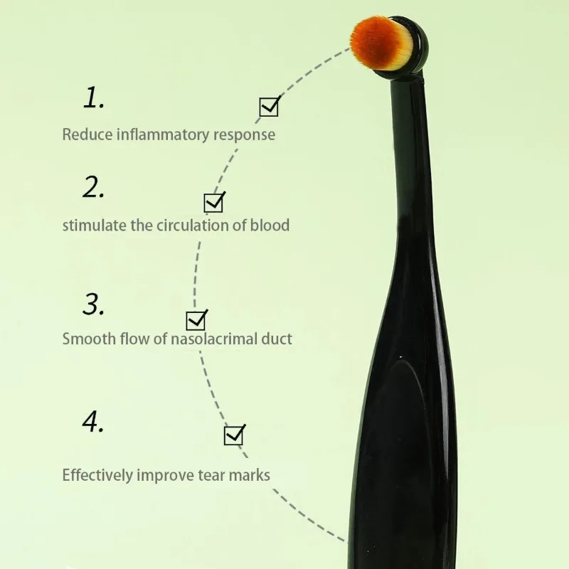 Pets Eye Comb dogs Tear Stain Remover Brush Pet Eye Cleaning Brush Cleaning Accessories Removing Crust Mucus for Small Cat Dog