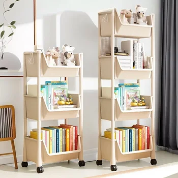 Kids Bookshelf Cart 1