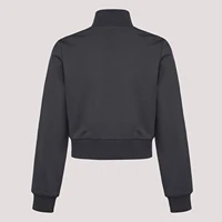 Veste élégante en tricot à bordure feuille de lotus Adidas Authentic Three Leaves pour femme KU9387 2