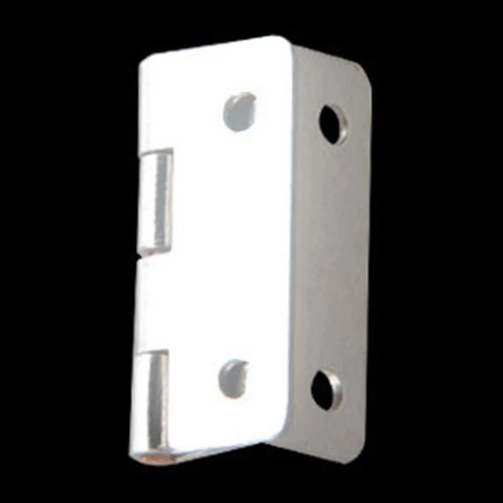 

10pcs Hardware Cabinets Hinges Door Connector Drawer Furniture Bookcase Cabinet Home Three-fold Right Angle 4-Hole Hinge