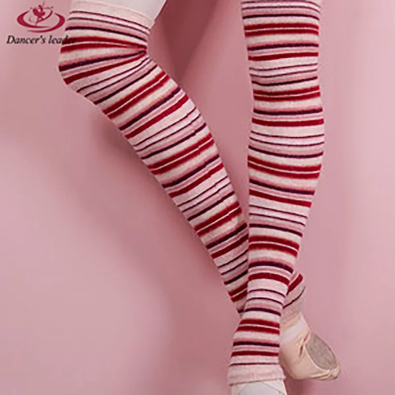 BalletSocksCashmereThermalSocksNonslipoverTheKneeKnitted