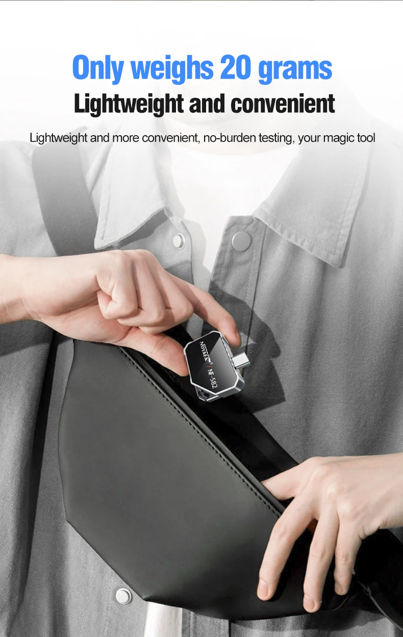 NOYAFA Thermal Imaging Camera 80x62 IR Infrared Thermal Imager -20℃~550℃ Thermal