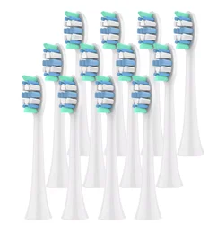 Premium Replacement Toothbrush Heads for Sonic Cleaning Systems (12pcs)