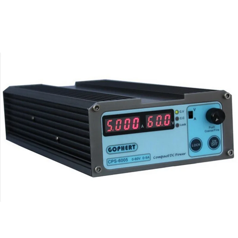 CPS6005 디지털 가변 스위칭 DC 전원 공급 장치, 저전력 60V 5A 110V-220V