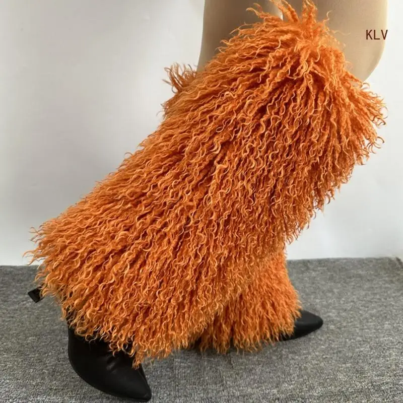 【LOULOUSEOUL】K Leg Warmer Fur Boots★韓国人気★ 追跡付 LOULOUSEOUL】K Leg Warmer Fur Boots☆韓国人気☆ 追跡付