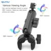 Camera Clamp Mount for GoPro DJI Insta360 Dual 360°Ball Head Magic Arm Universal Holder Bike Handlebar Motorcycle Bracket 3