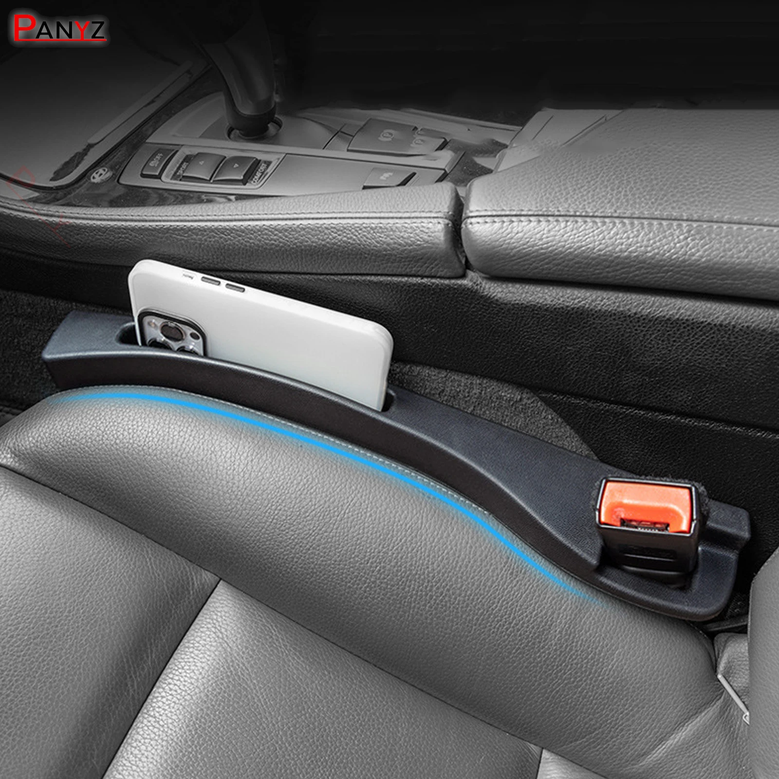 Car Seat Gap Filler Side Seam Plug Strip Leak-proof Filling Strip for For Audi TT A1 A3 8L 8Y A6 C5 C6 C7 C8 A7 A8 A4 B5 B6 B7