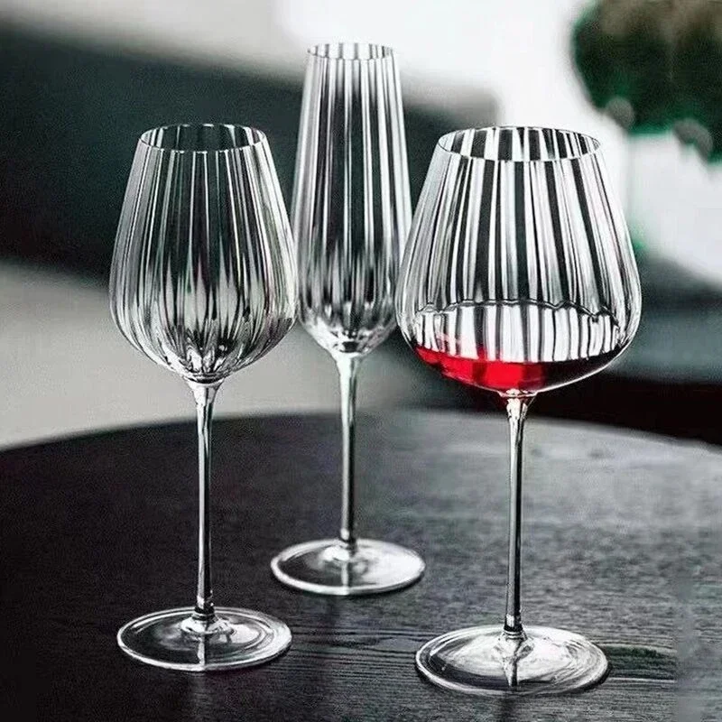 Crystal Red Wine Scandinavian Cup Tall Champagne Burgundy Glasses Glasses for Use Household