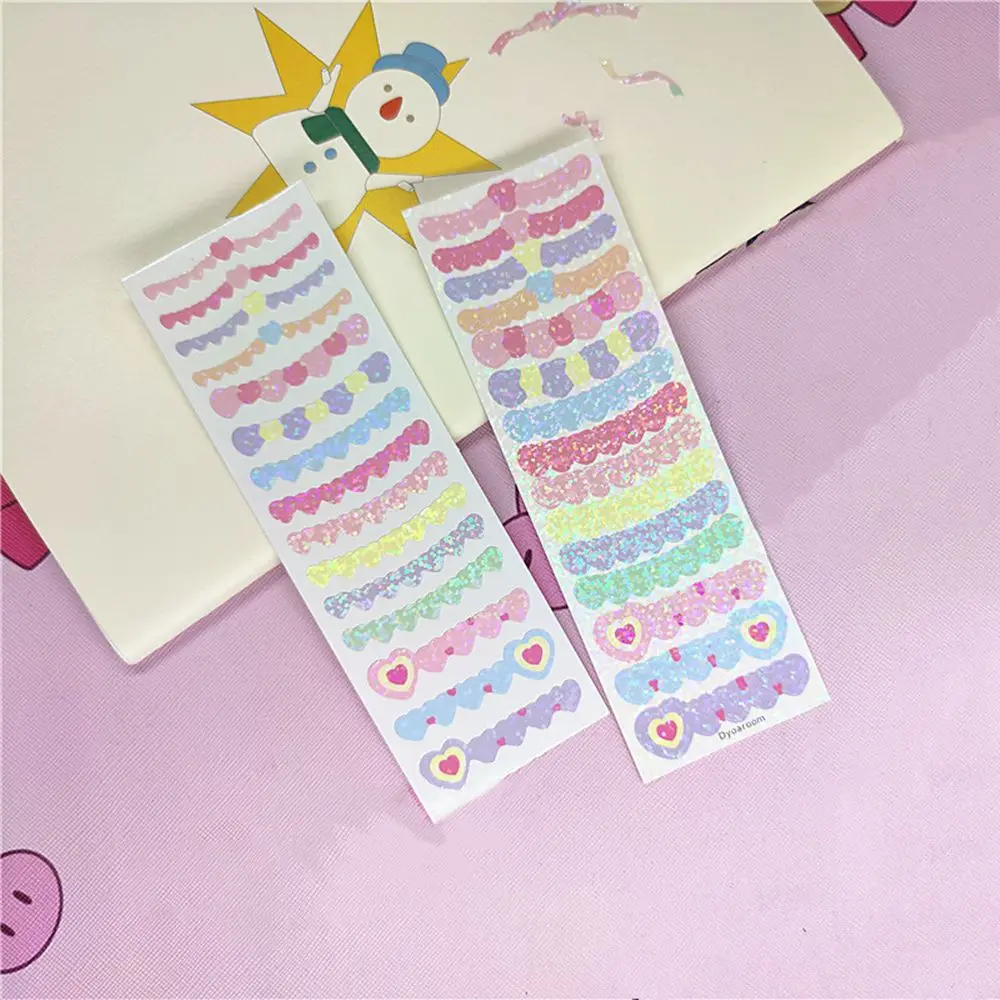 1 Sheet Crafts Korean Journal Phone Diary Self-adhesive Scrapbooking Sticker Decorative Stickers Cardmaking 