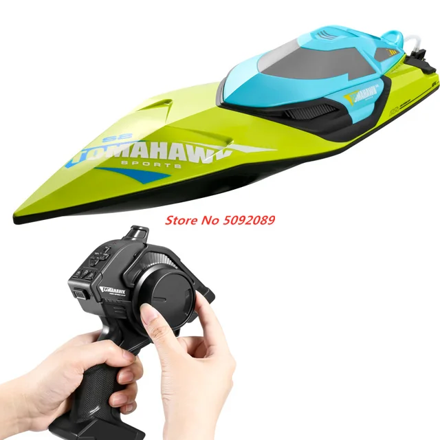 80KM/H High Speed 50CM Large SpeedBoat 200M RC Ship Boat Rowing Speedboat Waterproof Capsize Reset Racing Boat Boy Gift Water To 6