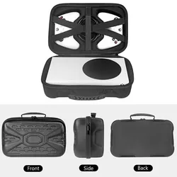 Durable Shockproof Storage Bag - EVA Hard Carrying Case (Black)