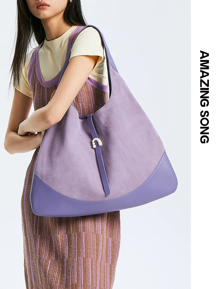 

Amazing Song Triangle Bag Large Size Shoulder Tote