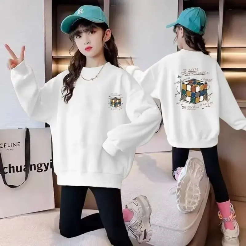 Sudadera de moda para niños, colección de otoño para mujer, Top de manga larga para niños, ropa de primavera y verano 2023