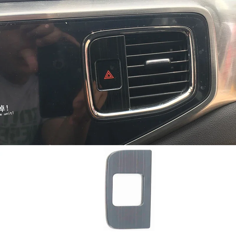 

Car Center Console Dashboard Parking Light Alarm Button Trims for Chery Tiggo 8 2018 Interior Accessories Styling Kit