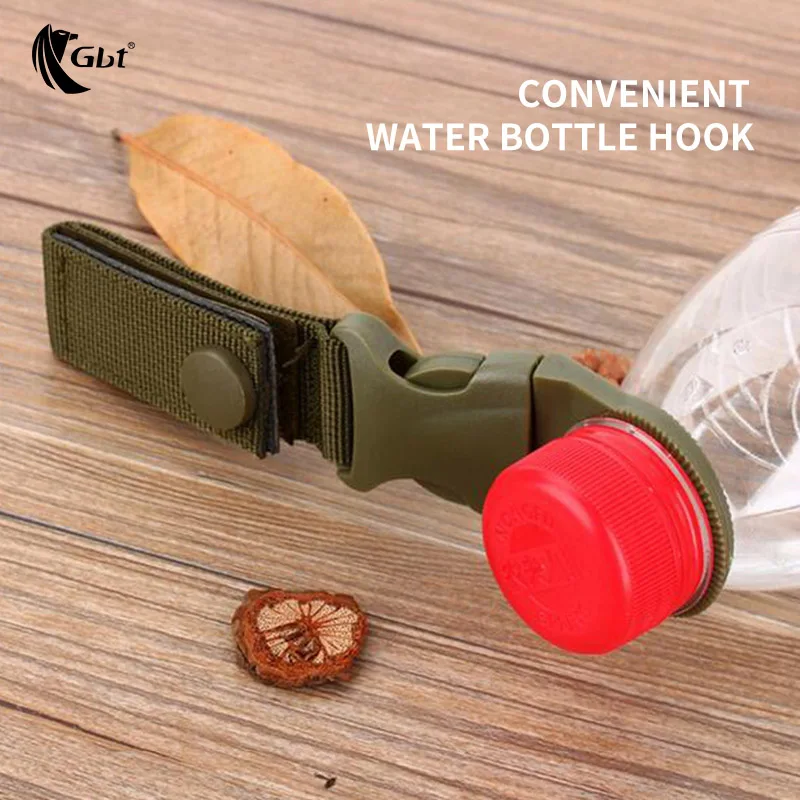 

EDC Outdoor Military Nylon Mesh Hook, Water Bottle Clip, Ountaineering Hook, Belt, Backpack, Hanger, Camp Gadget