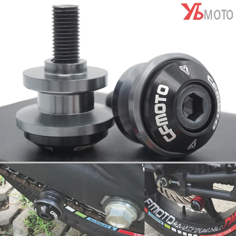 

FOR CFMOTO 400NK 650NK 250NK 400GT 650TR-G 650MT 800MT 700 CLX Motorcycle CNC Swingarm Sliders Spools CFMOTO M10 Accessories