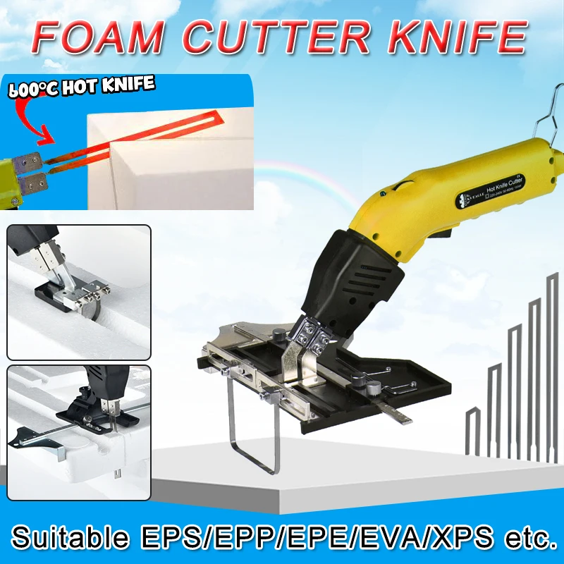 KS EAGLE Foam Cutter Knife Electric Foam Polystyrene Cutting Machine Portable Styrofoam Cutting Machine DIY Foam Cutting Tools