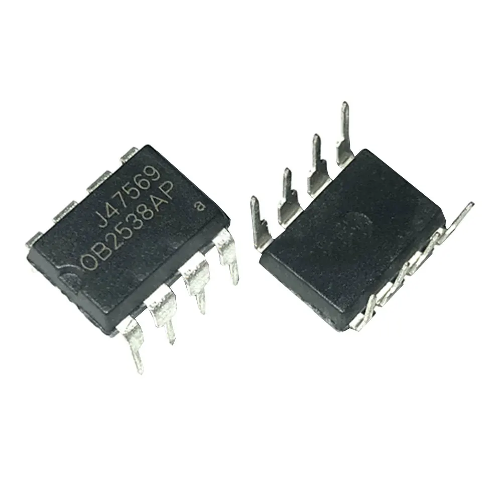 

10pcs/lot OB2538 OB2538AP DIP-8 LED lamp driver IC power management chip