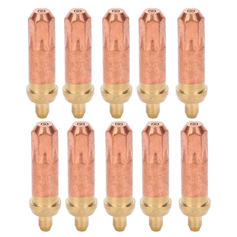 10 PCS Propane Acetylene Cutting Torch Tips Brass Gas Cutting Nozzle