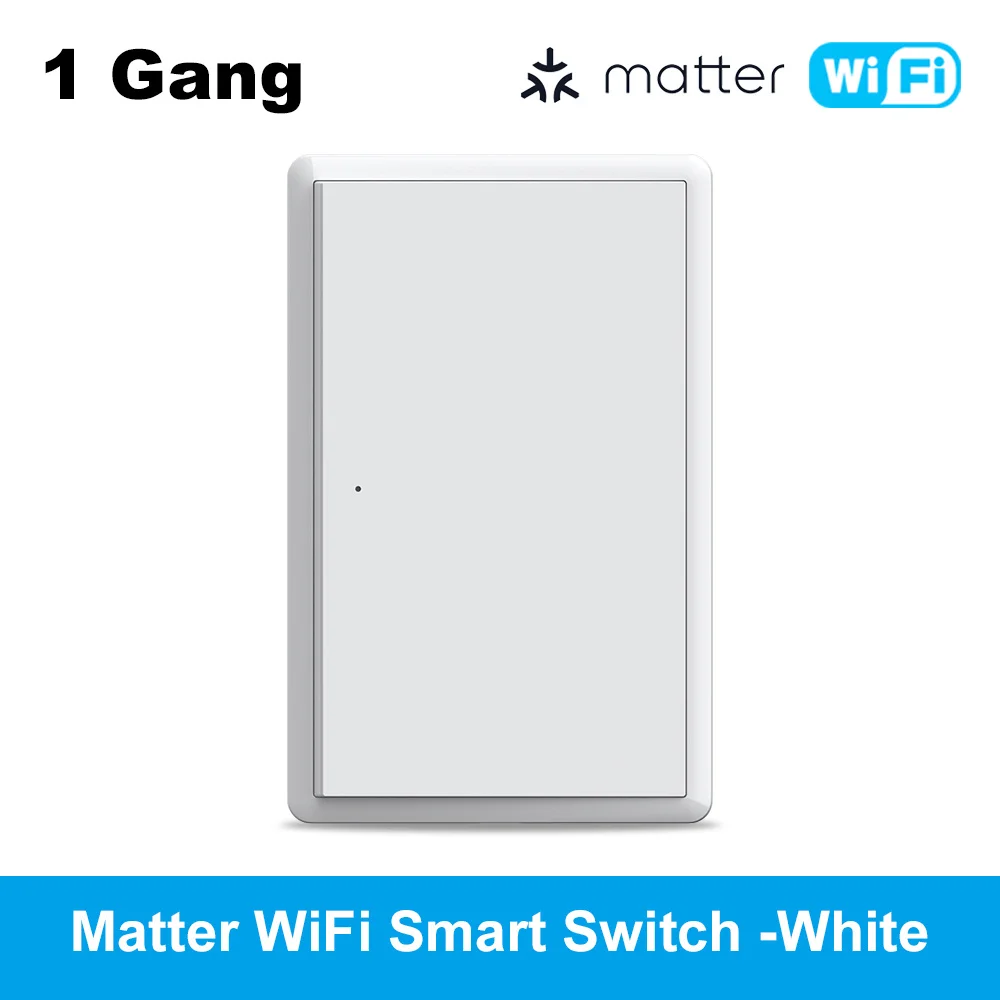 Manhot Matter WiFi Smart Wall Light Switch 1 2 3 thumbnail 7