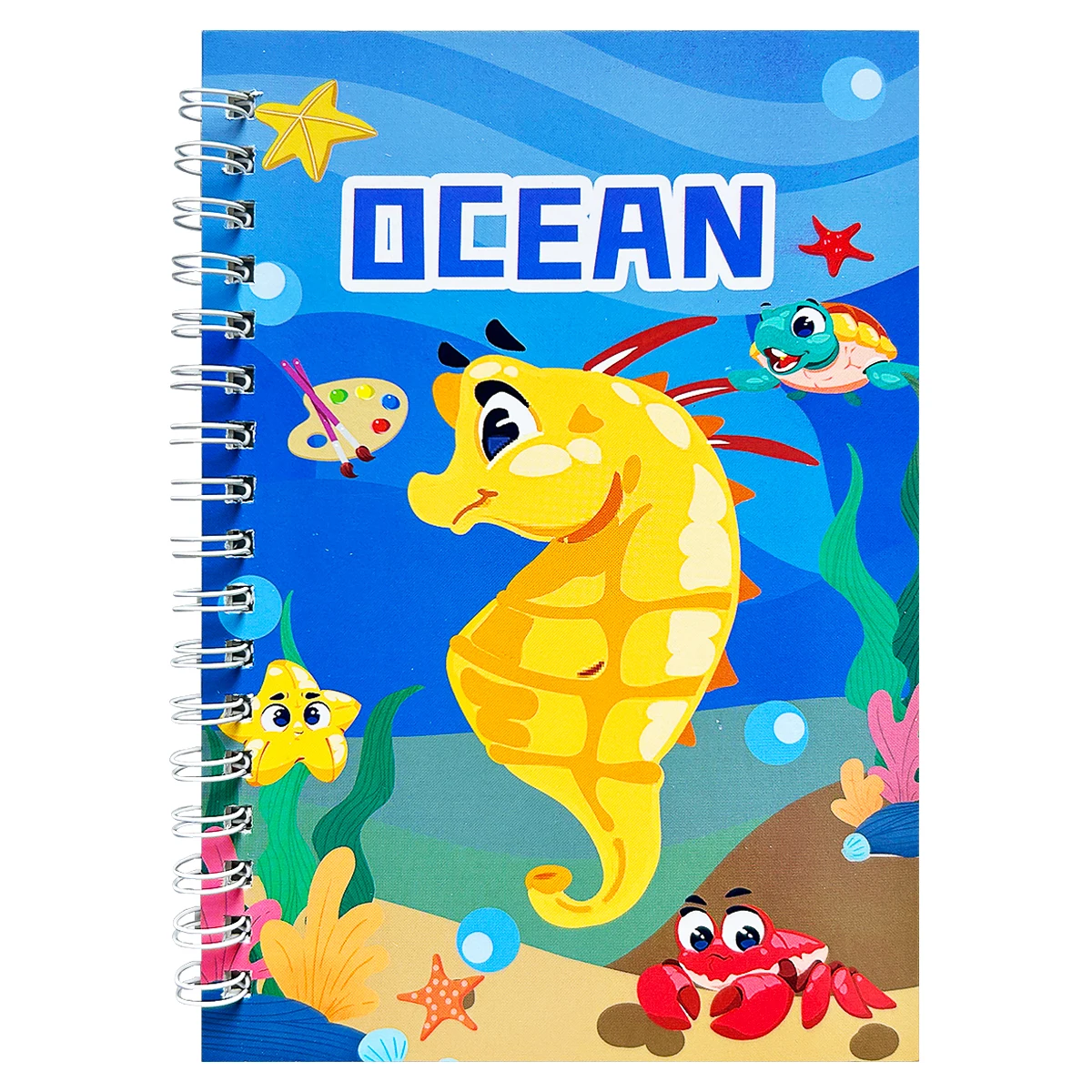 Children's Watercolor Painting Set: 24-Piece Art Kit with Fun Themes