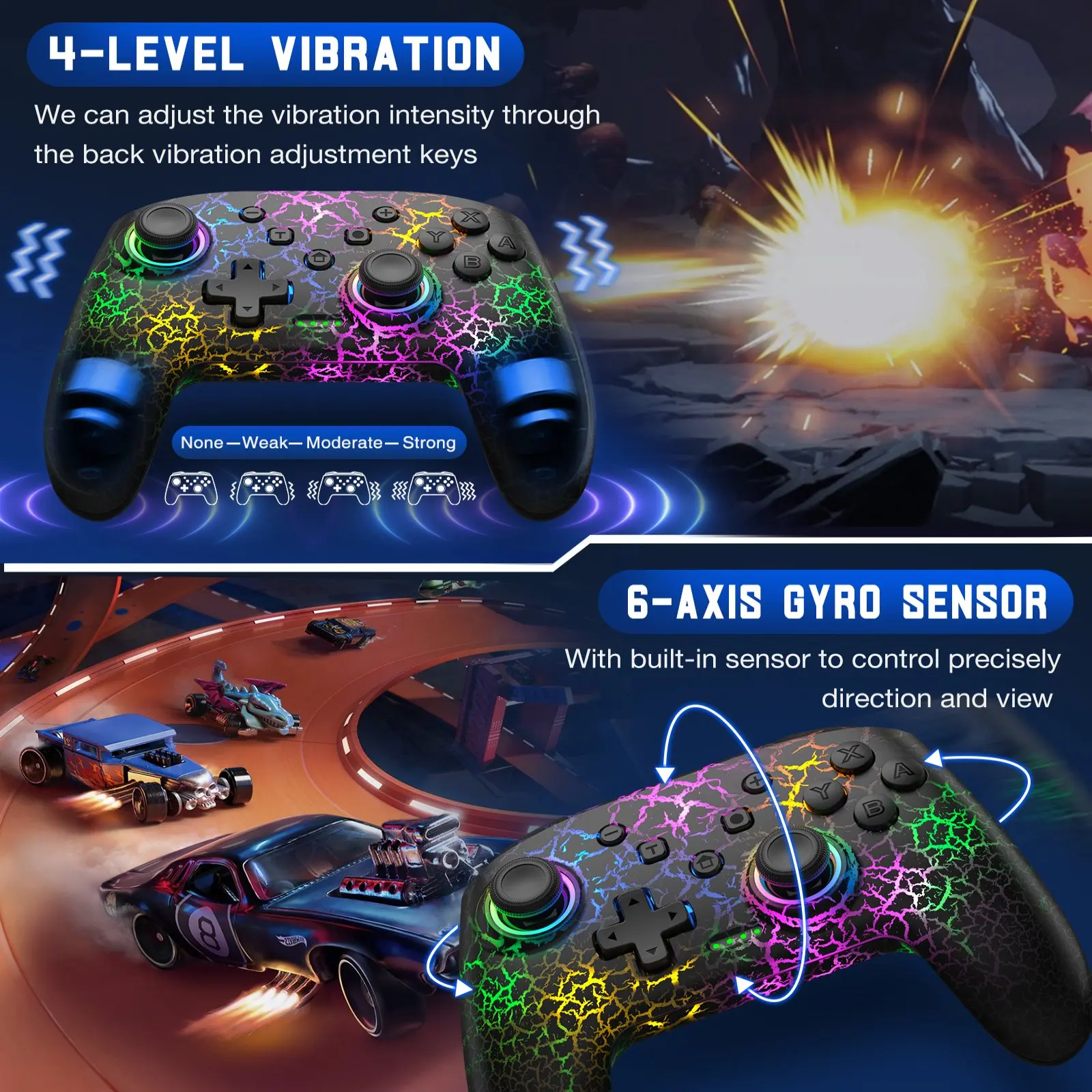 2.4GHz  Ʈѷ PC/ RGB Ʈ    е, ġ OLED/ٵ ġ/ȵ̵/ios