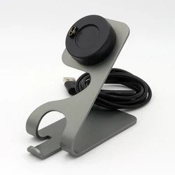Premium Smartwatch Charging Stand and Dock Station (Gray Green)