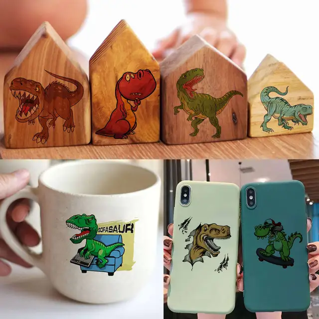 Tatuaggi Luminosi Dinosauri Per Bambini - 20 Fogli Con 160 Adesivi, Glow In The Dark - Foto 3
