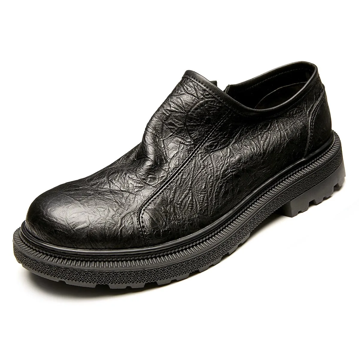 Original Designer Shoes Autumn Men Dress Shoes High Quality Genuine Leather Shoes Men Autumn Winter Cowhide Business Men Shoes